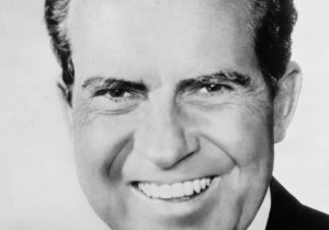 The 37th president of the United States, Richard M. Nixon.