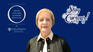 Osher at JHU's Program Director, Susan Howard, introduces the Fall 2026 courses preview.