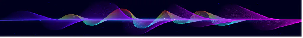 A graphic of an abstracted, violet, wave form.