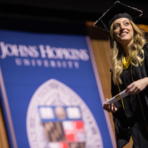 Graduation Johns Hopkins Advanced Academic Programs