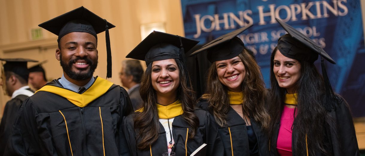 Graduation Johns Hopkins Advanced Academic Programs
