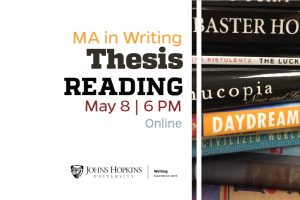 MA in Writing: Thesis Reading