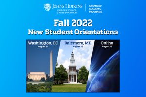 Fall 2022 AAP New Student Orientation (Washington, DC)