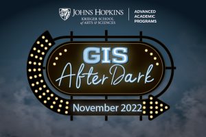 GIS After Dark - November 2022 featuring Ensheng “Frank” Dong