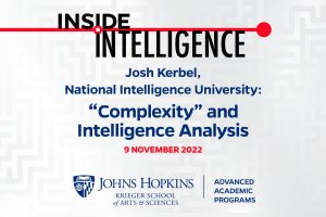 Inside Intelligence – November 2022 featuring Josh Kerbel