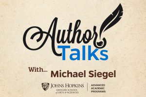 Author Talks with Michael Siegel