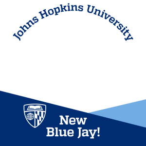 Johns Hopkins University New Blue Jay!