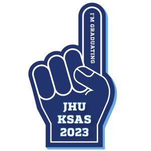 I'm graduating JHU KSAS 2023