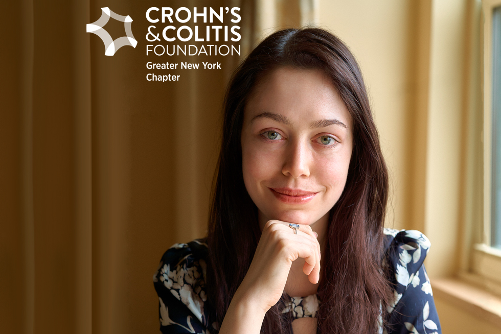 Chron's & Colitis Foundation - Greater New York Chapter, and photo of Emilia Slotnick